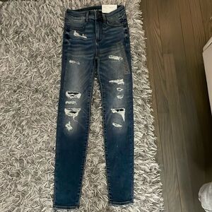 BRAND NEW WT American Eagles Next Level Stretch Skinny Jeans Size 00
